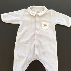 Petit Bateau Pajama Footsie 1M